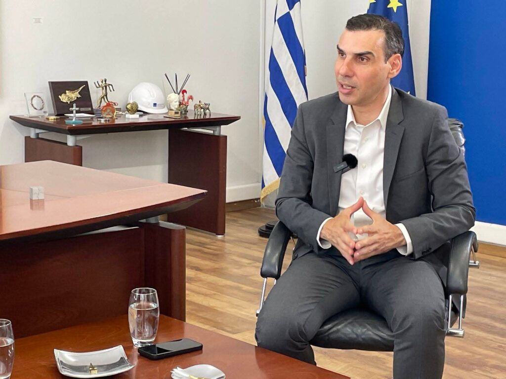 Ο Υφυπουργός Υγείας Μάριος Θεμιστοκλέους στην εκπομπή “Καλημέρα Ελλάδα”.